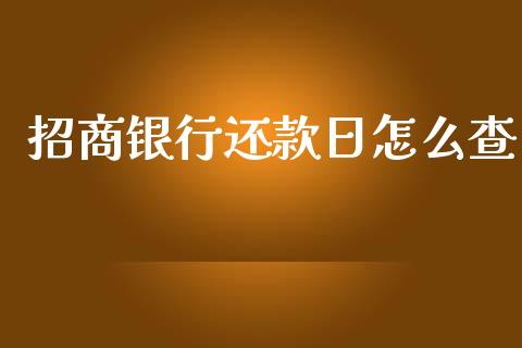 招商银行还款日怎么查_https://www.gongyisiwang.com_广发期货手续费_第1张