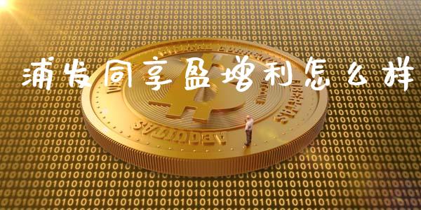 浦发同享盈增利怎么样_https://www.gongyisiwang.com_股指期货_第1张