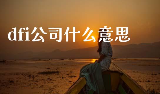 dfi公司什么意思_https://www.gongyisiwang.com_广发期货手续费_第1张