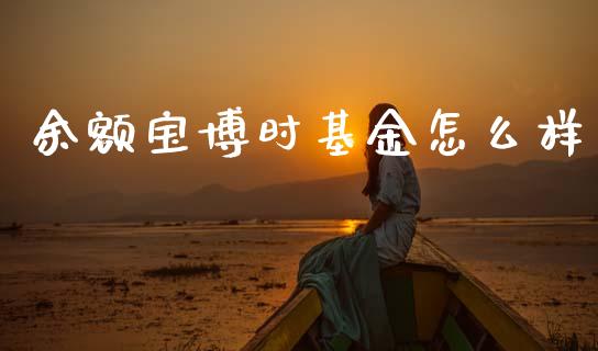 余额宝博时基金怎么样_https://www.gongyisiwang.com_股指期货交易手续费_第1张