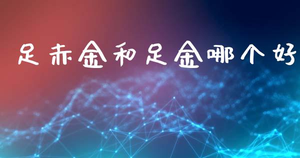 足赤金和足金哪个好_https://www.gongyisiwang.com_广发期货手续费_第1张