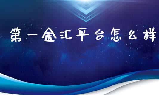 第一金汇平台怎么样_https://www.gongyisiwang.com_股指期货交易手续费_第1张