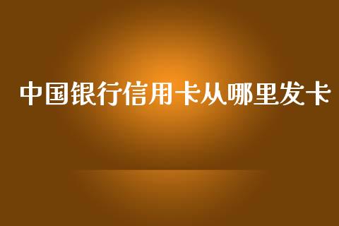 中国银行信用卡从哪里发卡_https://www.gongyisiwang.com_焦炭期货手续费_第1张