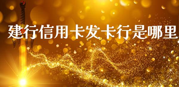 建行信用卡发卡行是哪里_https://www.gongyisiwang.com_广发期货手续费_第1张