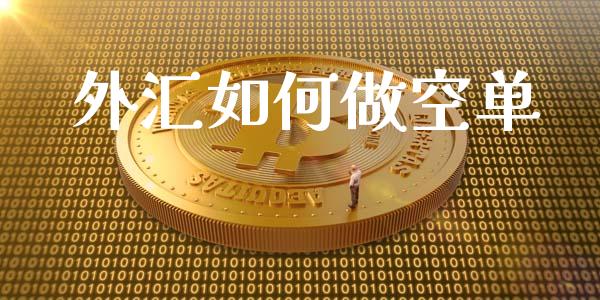 外汇如何做空单_https://www.gongyisiwang.com_期货公司手续费排名_第1张