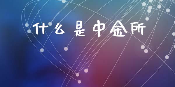 什么是中金所_https://www.gongyisiwang.com_股指期货_第1张