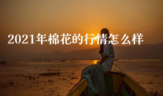 2021年棉花的行情怎么样_https://www.gongyisiwang.com_道指_第1张