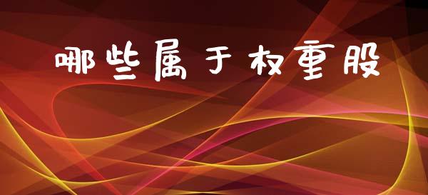 哪些属于权重股_https://www.gongyisiwang.com_期货公司手续费排名_第1张