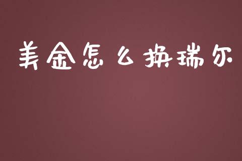 美金怎么换瑞尔_https://www.gongyisiwang.com_原油期货_第1张
