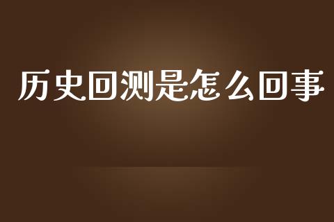 历史回测是怎么回事_https://www.gongyisiwang.com_焦炭期货手续费_第1张