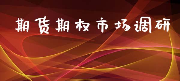 期货期权市场调研_https://www.gongyisiwang.com_股指期货_第1张