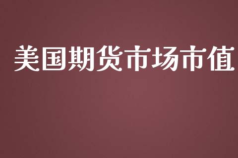 美国期货市场市值_https://www.gongyisiwang.com_股指期货交易手续费_第1张