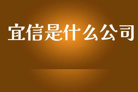 宜信是什么公司_https://www.gongyisiwang.com_股指期货_第1张