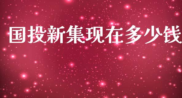 国投新集现在多少钱_https://www.gongyisiwang.com_焦炭期货手续费_第1张