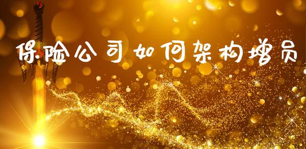 保险公司如何架构增员_https://www.gongyisiwang.com_股指期货_第1张
