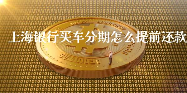 上海银行买车分期怎么提前还款_https://www.gongyisiwang.com_广发期货手续费_第1张