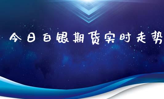 今日白银期货实时走势_https://www.gongyisiwang.com_焦炭期货手续费_第1张