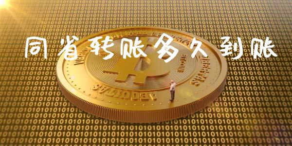 同省转账多久到账_https://www.gongyisiwang.com_恒指期货_第1张