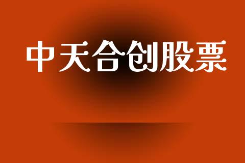 中天合创股票_https://www.gongyisiwang.com_股指期货交易手续费_第1张
