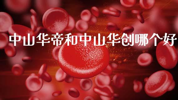 中山华帝和中山华创哪个好_https://www.gongyisiwang.com_股指期货交易手续费_第1张