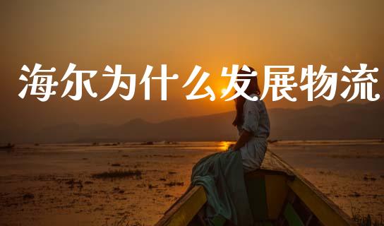 海尔为什么发展物流_https://www.gongyisiwang.com_广发期货手续费_第1张