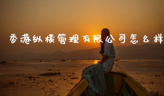 香港纵横管理有限公司怎么样_https://www.gongyisiwang.com_恒指期货_第1张