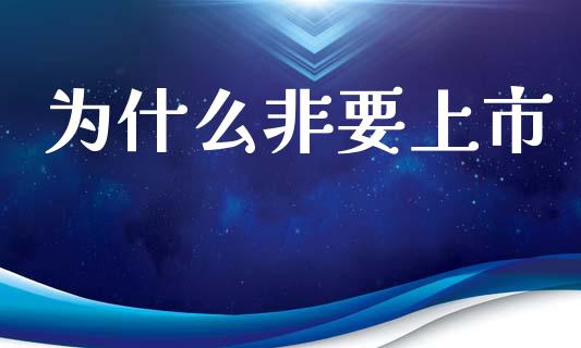 为什么非要上市_https://www.gongyisiwang.com_股指期货_第1张