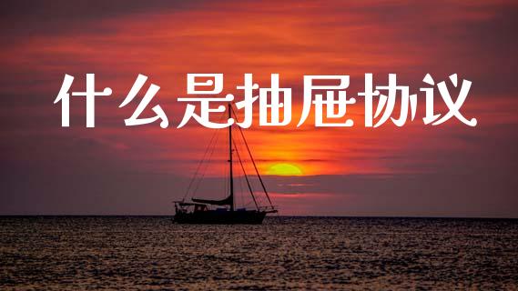 什么是抽屉协议_https://www.gongyisiwang.com_期货公司手续费排名_第1张
