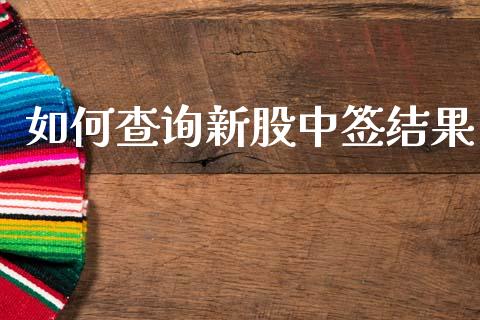 如何查询新股中签结果_https://www.gongyisiwang.com_道指_第1张