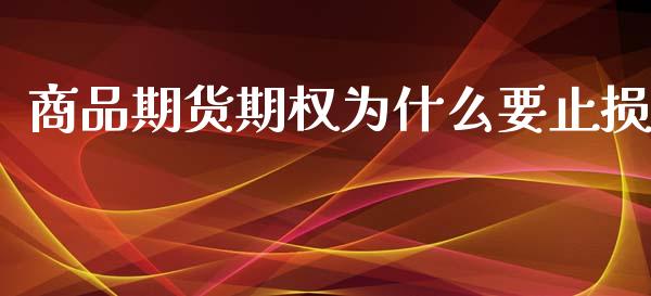 商品期货期权为什么要止损_https://www.gongyisiwang.com_道指_第1张