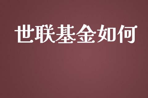 世联基金如何_https://www.gongyisiwang.com_股指期货交易手续费_第1张
