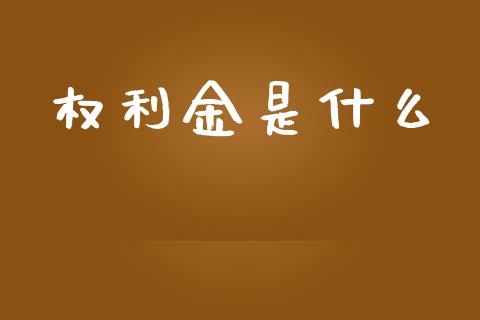 权利金是什么_https://www.gongyisiwang.com_道指_第1张