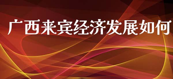 广西来宾经济发展如何_https://www.gongyisiwang.com_期货公司手续费排名_第1张