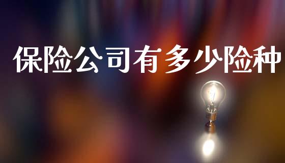 保险公司有多少险种_https://www.gongyisiwang.com_焦炭期货手续费_第1张