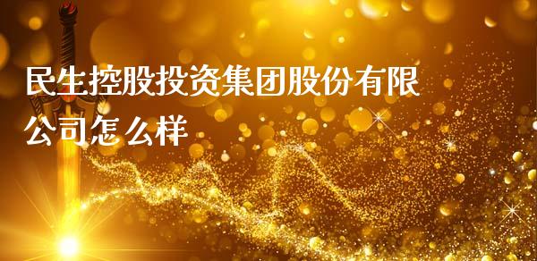 民生控股投资集团股份有限公司怎么样_https://www.gongyisiwang.com_焦炭期货手续费_第1张