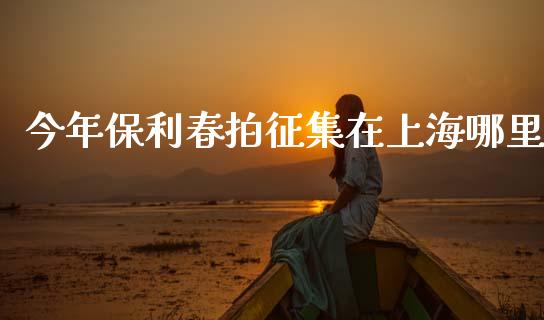 今年保利春拍征集在上海哪里_https://www.gongyisiwang.com_股指期货交易手续费_第1张