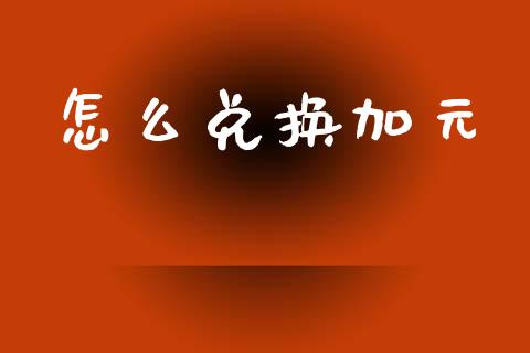 怎么兑换加元_https://www.gongyisiwang.com_期货公司手续费排名_第1张