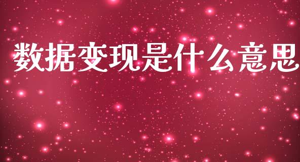数据变现是什么意思_https://www.gongyisiwang.com_广发期货手续费_第1张
