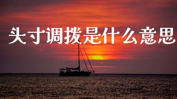 头寸调拨是什么意思_https://www.gongyisiwang.com_股指期货_第1张