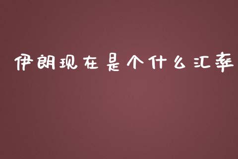 伊朗现在是个什么汇率_https://www.gongyisiwang.com_焦炭期货手续费_第1张
