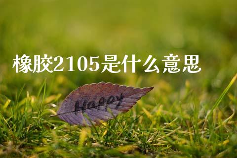 橡胶2105是什么意思_https://www.gongyisiwang.com_焦炭期货手续费_第1张