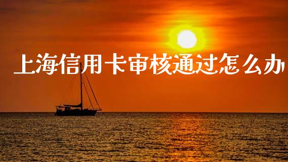 上海信用卡审核通过怎么办_https://www.gongyisiwang.com_原油期货_第1张