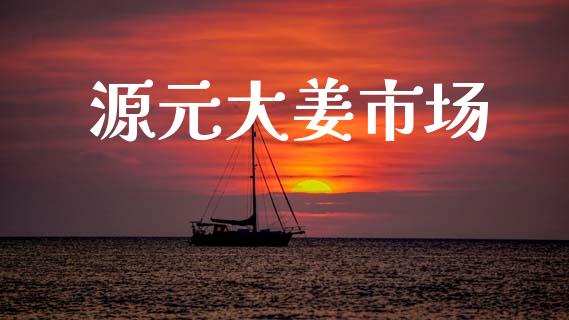 源元大姜市场_https://www.gongyisiwang.com_原油期货_第1张