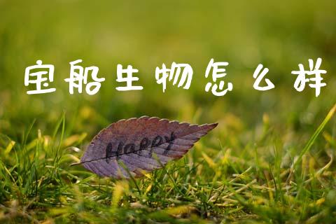 宝船生物怎么样_https://www.gongyisiwang.com_恒指期货_第1张