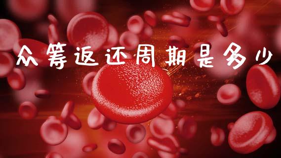 众筹返还周期是多少_https://www.gongyisiwang.com_股指期货交易手续费_第1张