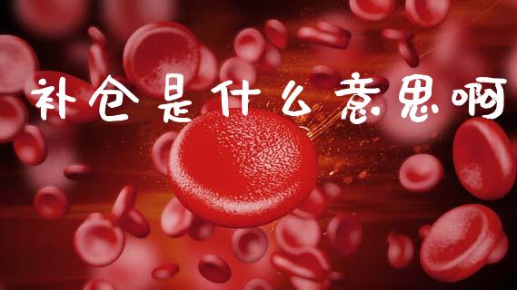 补仓是什么意思啊_https://www.gongyisiwang.com_道指_第1张