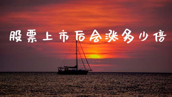 股票上市后会涨多少倍_https://www.gongyisiwang.com_道指_第1张