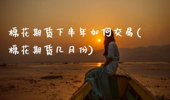 棉花期货下半年如何交易(棉花期货几月份)_https://www.gongyisiwang.com_焦炭期货手续费_第1张