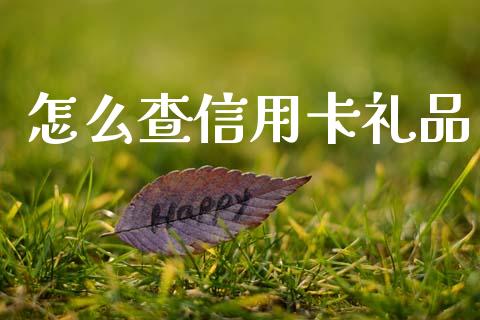 怎么查信用卡礼品_https://www.gongyisiwang.com_原油期货_第1张