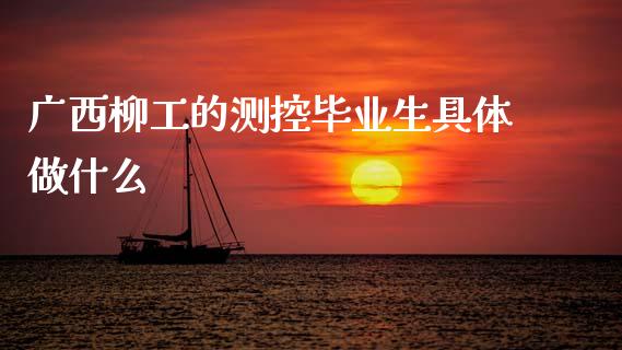 广西柳工的测控毕业生具体做什么_https://www.gongyisiwang.com_广发期货手续费_第1张
